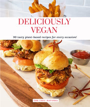 Load image into Gallery viewer, DELICIOUSLY VEGAN COOKBOOK (hardcover)
